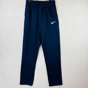 Nike Therma-FIT Joggers Boys XL Blue Athletic Pants Tapered Sweatpants